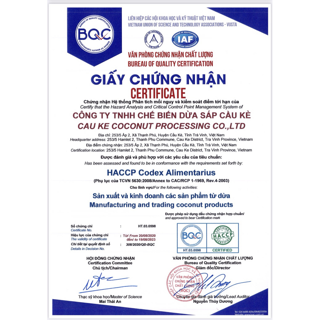 Kẹo Dừa Sáp Vicosap Vị Lá Dứa