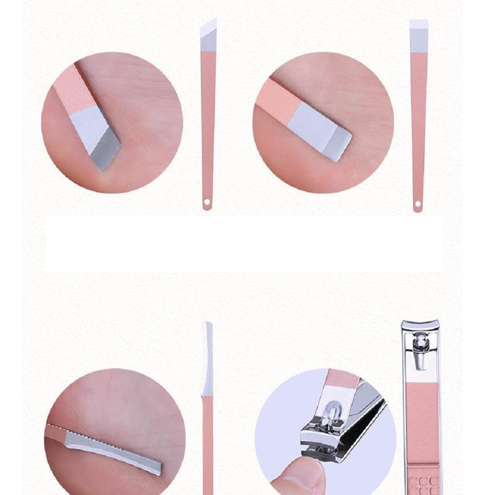 Bộ Cắt, Bấm Dũa Móng Tay, Dụng Cụ Làm Móng 3DM 18 Chi Tiết Nail Care Cao Cấp