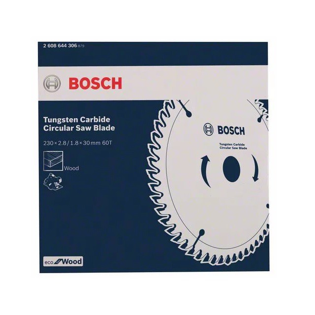 [CHÍNH HÃNG] Lưỡi Cưa Gỗ Bosch T40/T60 (Mới), Giá Đại Lý Cấp 1, Bảo Hành Tại TTBH Toàn Quốc