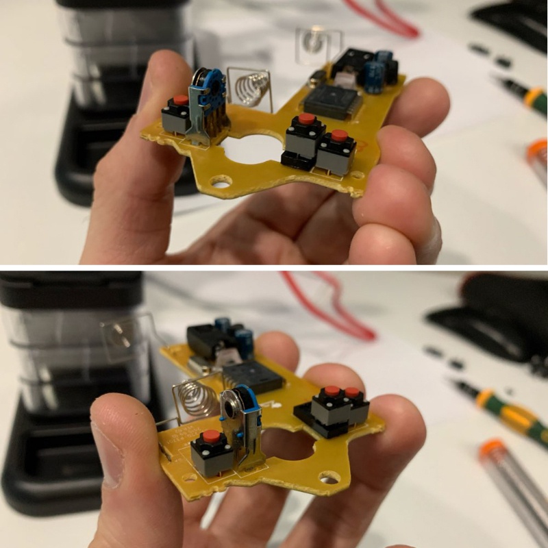 Nút Công Tắc Microswitch Hình Vuông 6x6x7.3mm Màu Đen Chuyên Dụng Cho Chuột Máy Tính
