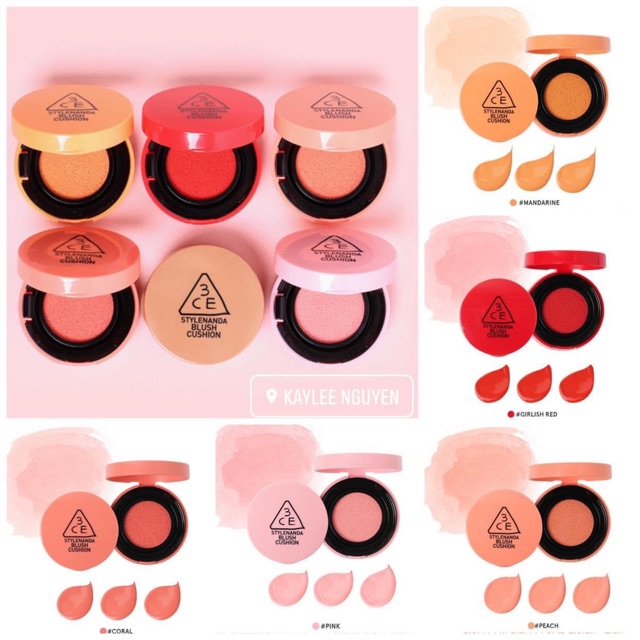 Má hồng 3 CE Blush Cushion