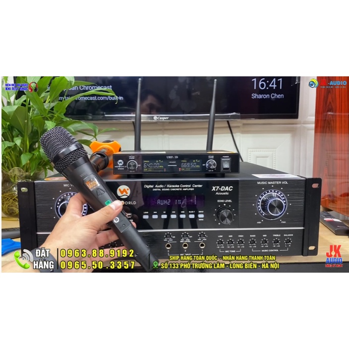 Míc không dây Mini Weeworld 9999 - Hàng chính hãng