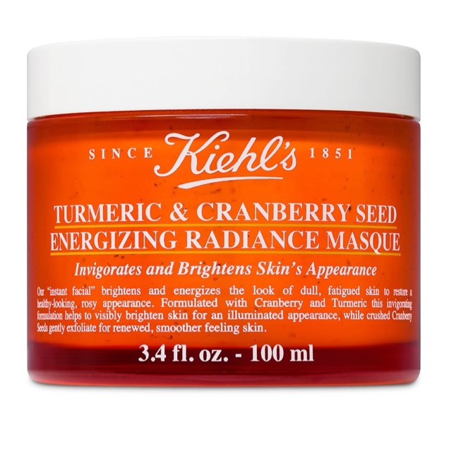 Mặt nạ nghệ thải độc Kiehl's Turmeric & Cranberry Seed Energizing Radiance Masque