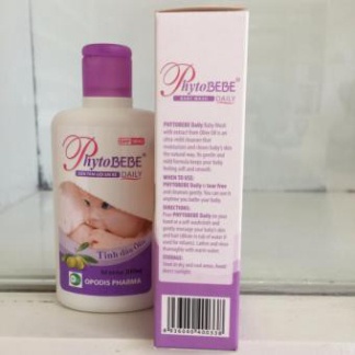 [Chính hãng] Sữa tắm gội em bé Phytobebe Daily – Dưỡng ẩm da  Date mới