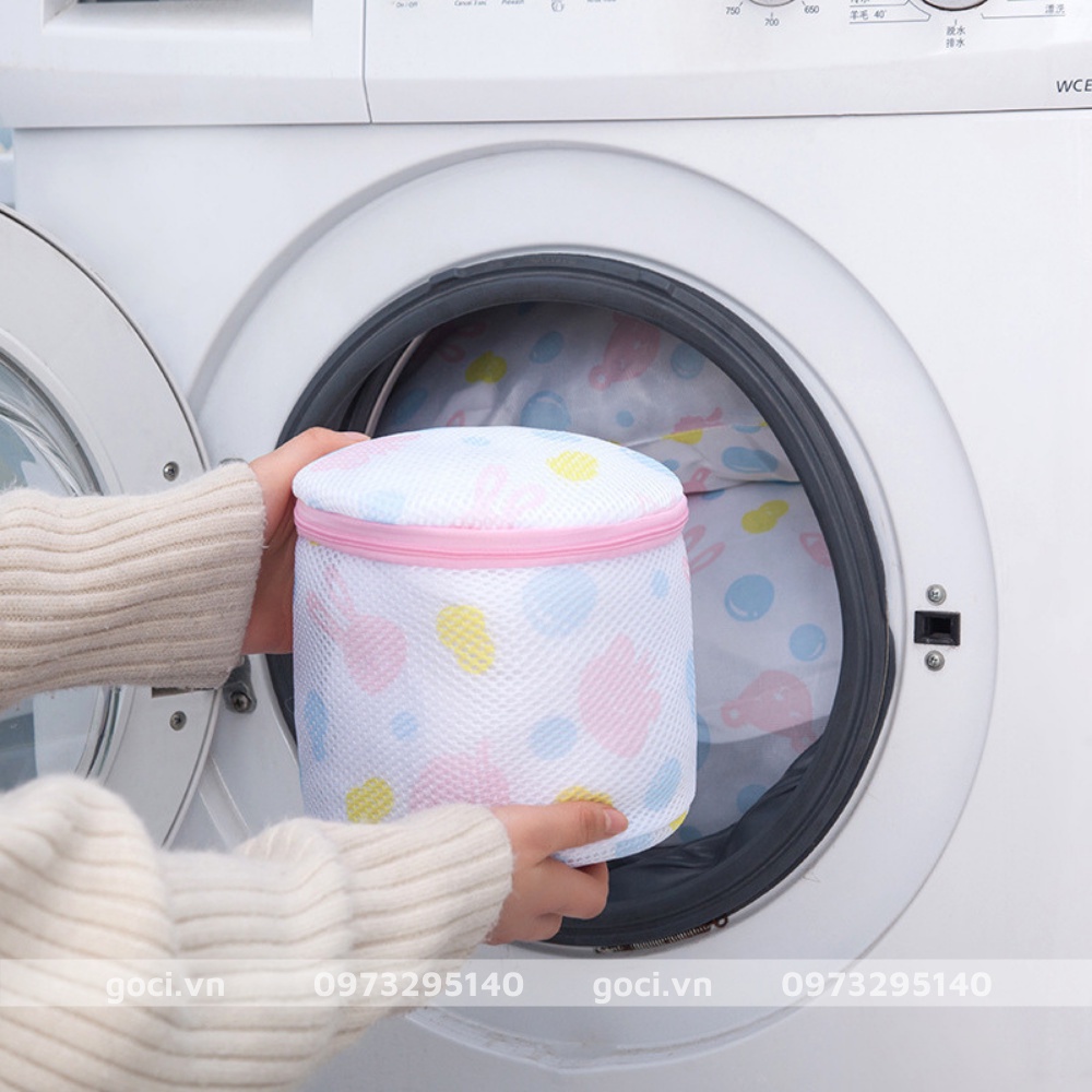 Túi giặt đồ máy giặt đựng quần áo đồ lót túi có khóa chất liệu lưới bảo vệ quần áo không bị hư hại nhăn nhúm dão vải