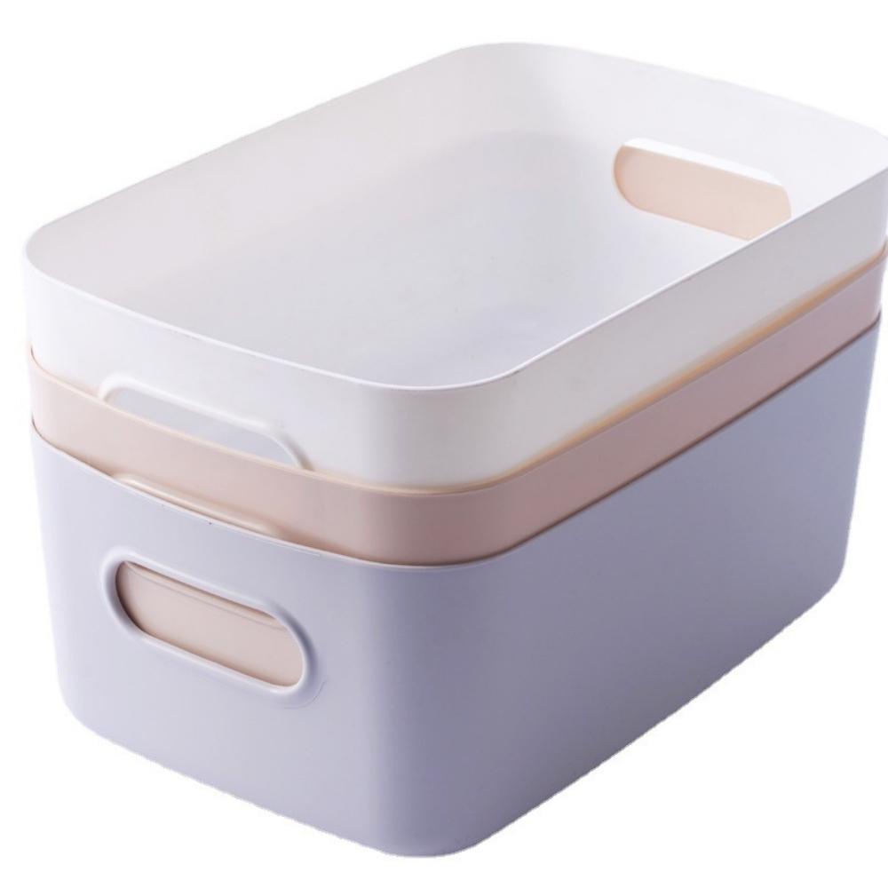Giỏ trơn nhiều màu đựng đồ Pison, sắp xếp đồ trang điểm, đồ dùng văn phòng gọn gàng - 01 cái
