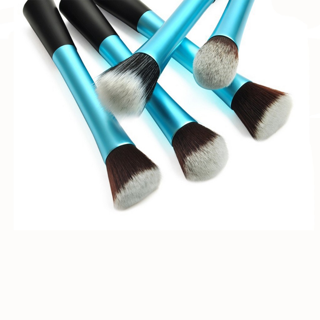 5pcs waistline brushes makeup blush lip face brush tools