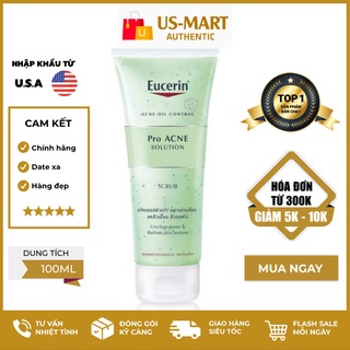 Tẩy tế bào chết eucerin dành cho da mụn pro acne solution scrub 100ml