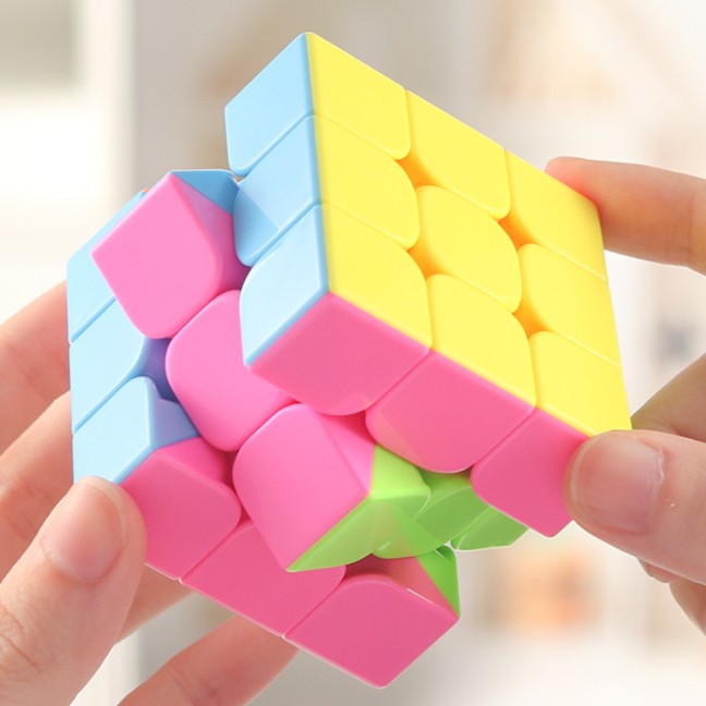 Rubik 3x3 Qiyi MoYu Trơn, Mượt ️🎷 Rubik Đồ Chơi Phát Triển Kỹ Năng Cơ Bản, Rèn Luyện Trí Não
