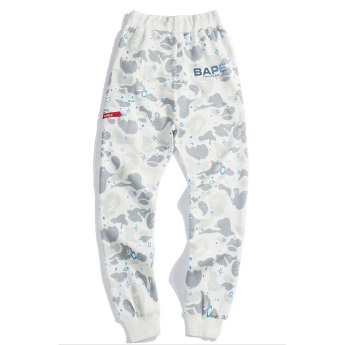 Mới BAPEe A Tắm Ape Cá Mập Jogger Quần Dài Thời Trang Quần Thể Thao Luminoso