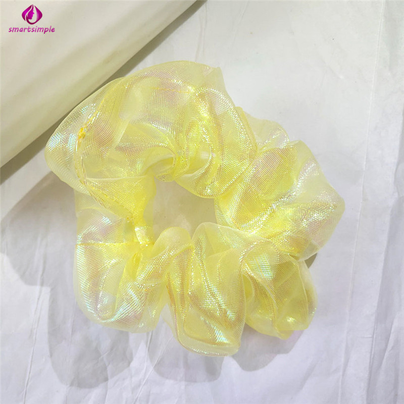 Dây buộc tóc kiểu dáng đuôi cá vải Chiffon dành cho bạn nữ