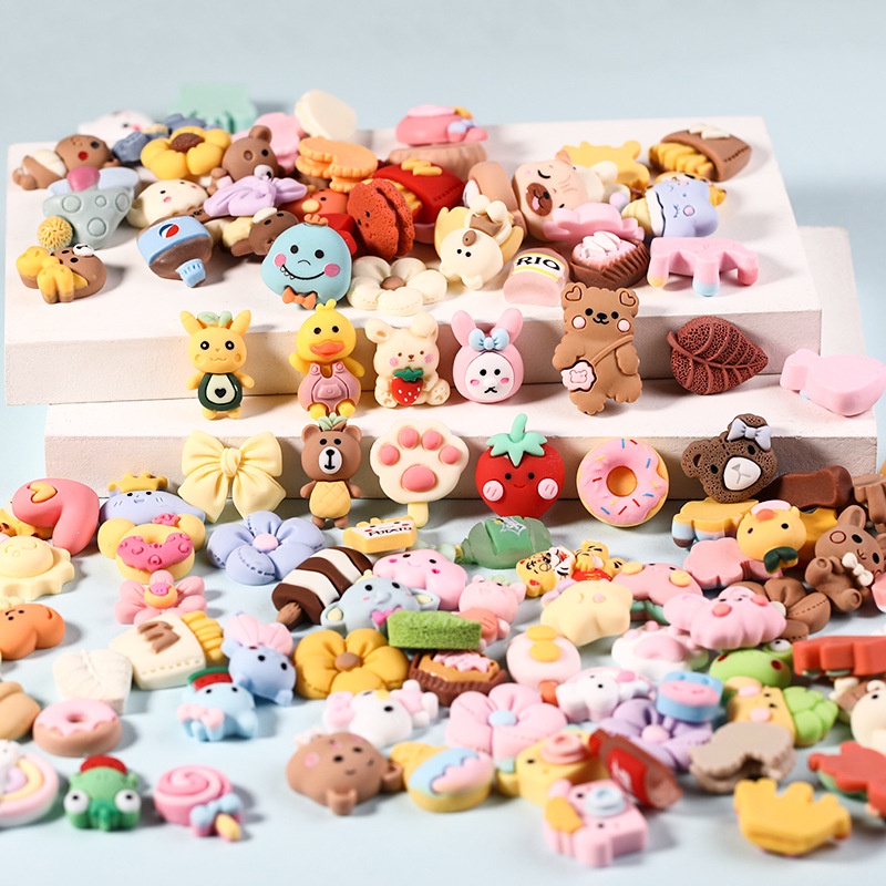 Set 4 Hình Sticker Cute 3D Dán Bình Nước Siêu Yêu