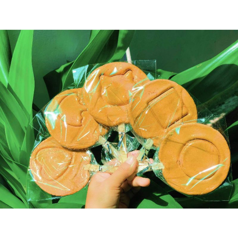 COMBO 5 KẸO SQUID GAME - Trò tách kẹo - Kẹo đường Dalgona