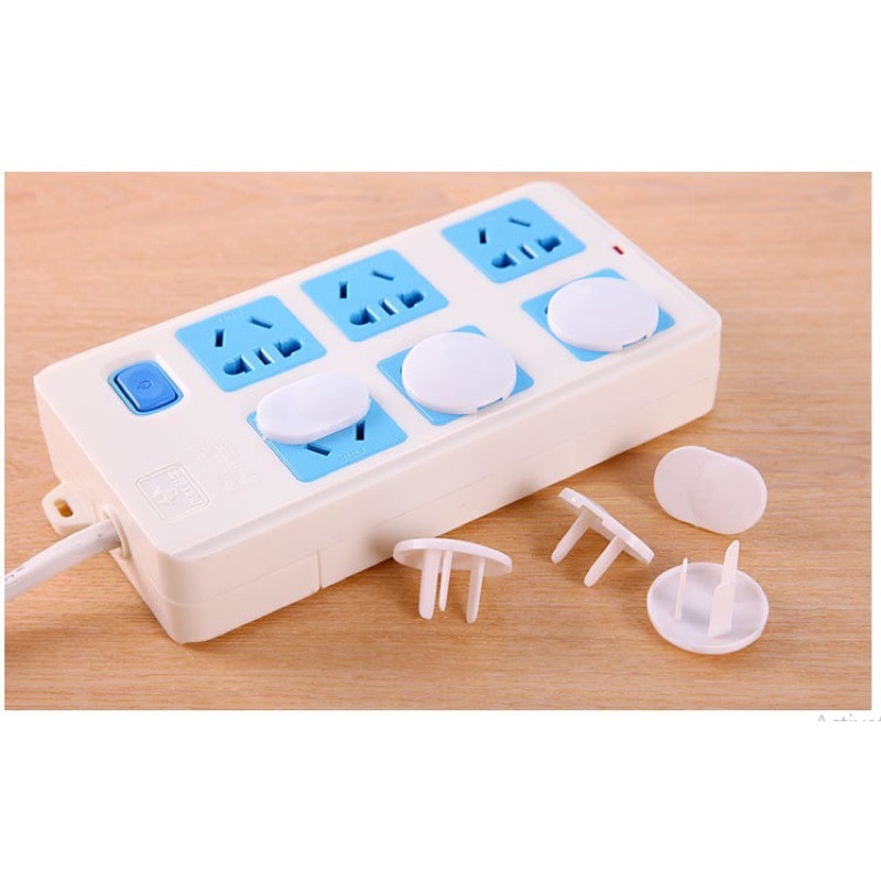 Combo 6 nút bịt ổ điện hai trấu an toàn cho bé