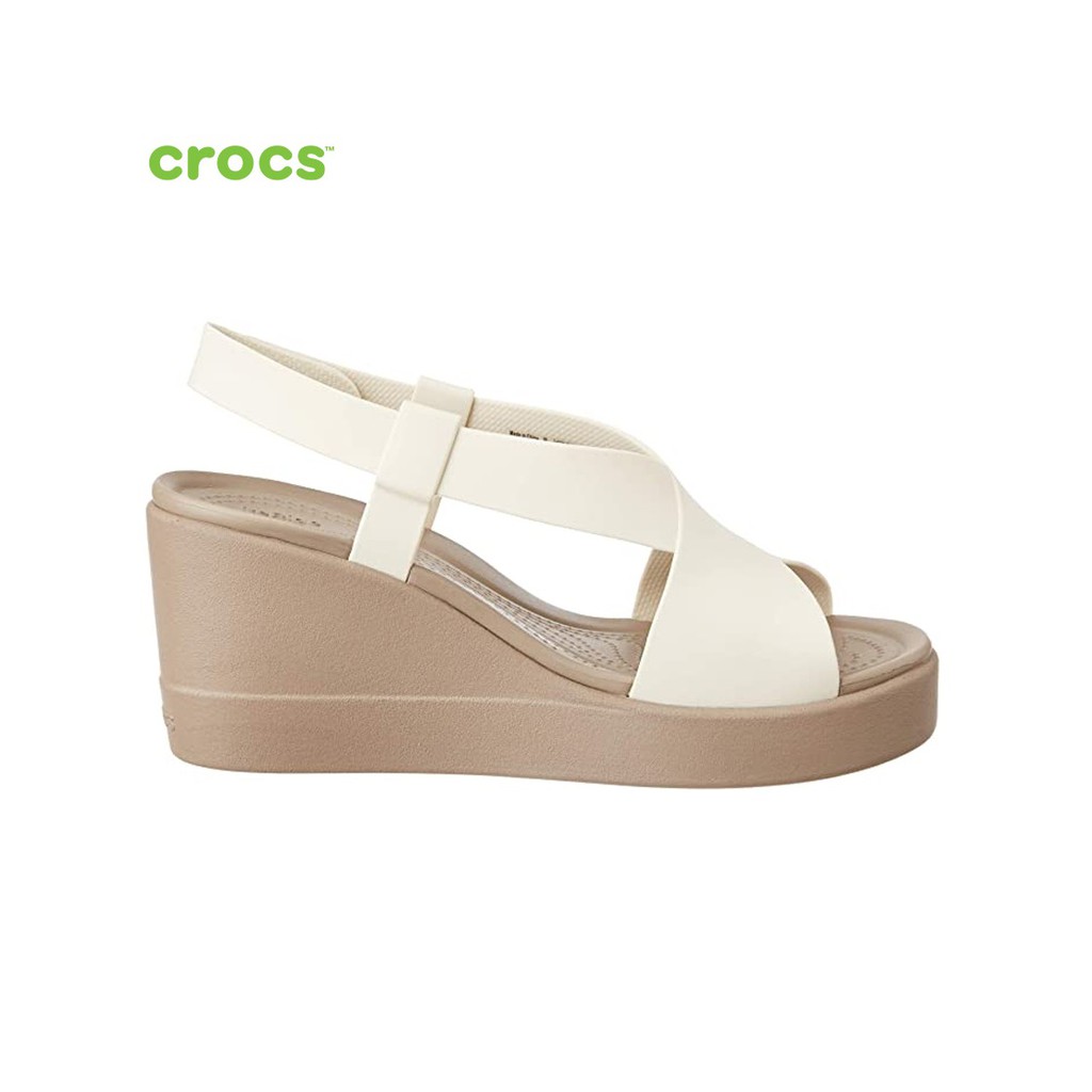 Dép sandal đế xuồng nữ CROCS Brooklyn 206222-16T