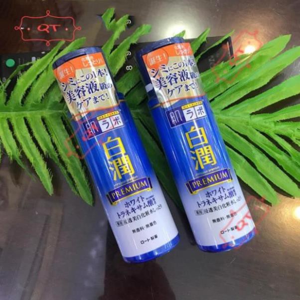 Nước hoa hồng Hadalabo Premium trắng da