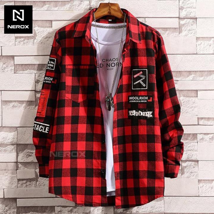 Áo khoác sơ mi caro NER - AKC - 305, áo sơ mi unisex – NEROX | BigBuy360 - bigbuy360.vn