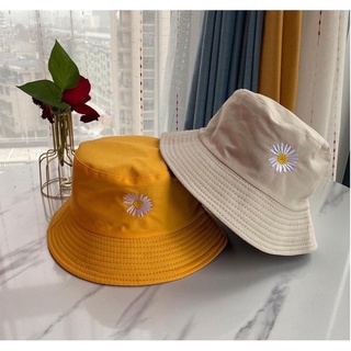 MŨ BUCKET 2 MẶT THÊU HOA CÚC
