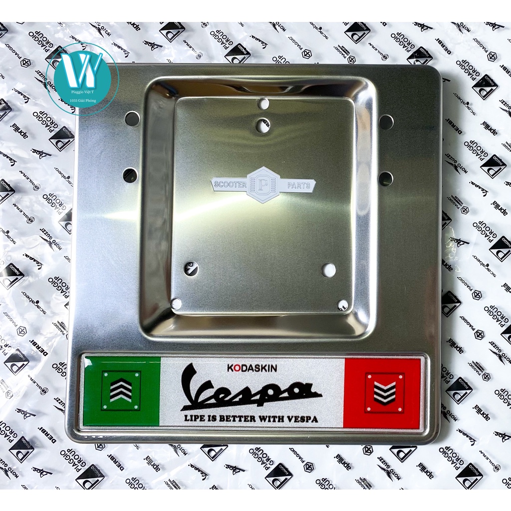 Đế gắn biển số Vespa (Hàng Đẹp)