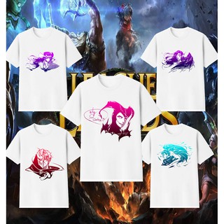 Áo thun liên minh huyền thoại cực đẹp, league of legends, vải cotton mát mịn,  hình in đẹp, bền