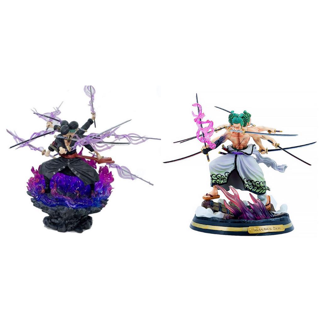 Mô Hình/Figure Zoro Asura 3 đầu 6 tay kiếm bọc haki cao Có LED Mô Hình OnePiece Giá Rẻ