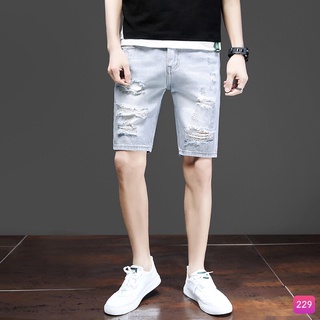 Quần Short Jean,  Đùi Rin Nam Co Giãn 4 chiều M55