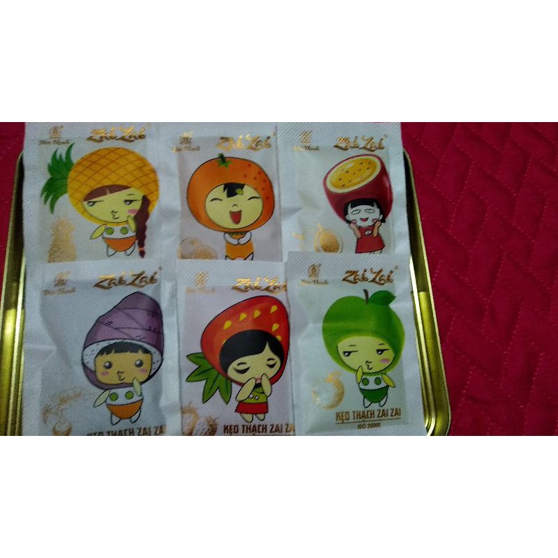 Thạch rau câu ZaiZai (1.000vnd/1cái)