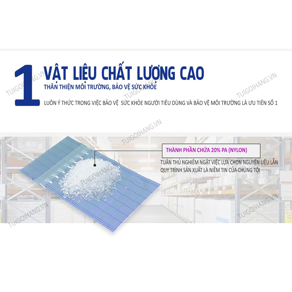 Cột Khí Chống Sốc TUIGOIHANG Cao 40cm Dạng Cuộn Dài 100m Đóng Gói Hàng Dễ Vỡ