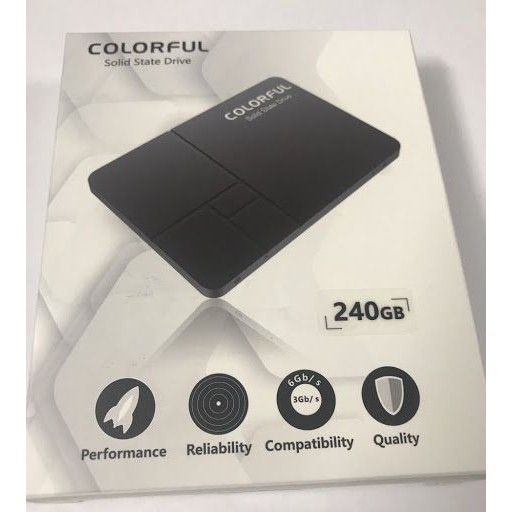 Ổ cứng SSD 240GB Colorful 2.5 inch SATA NWH Phân phối - bảo hành 3 năm