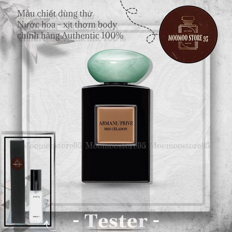 -𝐌𝐨𝐨𝐌𝐨𝐨- Nước hoa dùng thử Armani Prive Iris Celadon ( Mẫu Thử 5ml/10m/20ml )