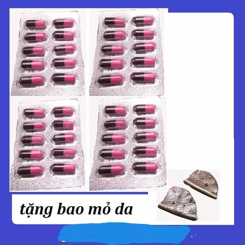 COMBO  [ 4 Vĩ x 10 Viên TẶNG BAO MỎ ]  Kích Ra Lông Cho Gà Đá-Chắc Khỏe-Ra Đều- Kích Thích Ra Lông Nhanh