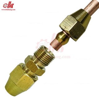 Nối hạt bắp đồng 2 đầu - Phụ kiện đồng