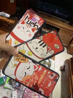 Ốp lưng oppo A3S mèo tiền