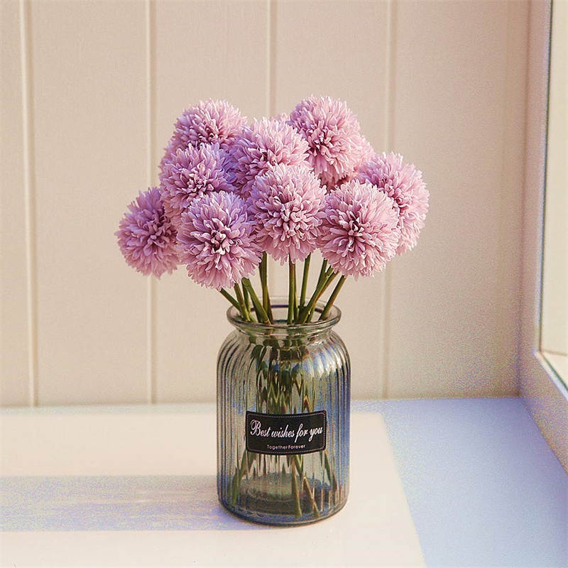 Bó Hoa Cẩm Tú Cầu Giả Bằng Lụa Dùng Trang Trí Nhà Cửa / Tiệc Cưới / Valentine