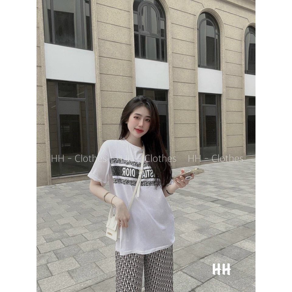 Set bộ thun dior hot, set bộ diện phố siêu sang, bộ đi chơi trẻ trung