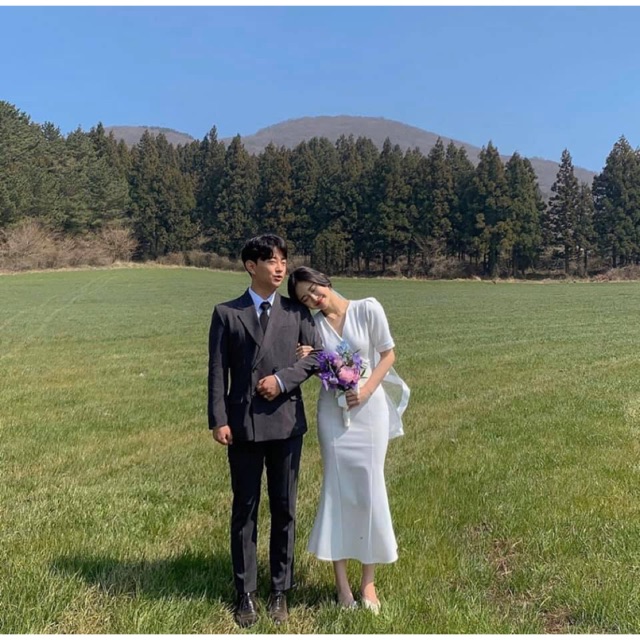 Váy chụp ảnh cưới theo concept Hàn Quốc