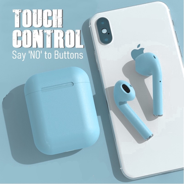 Inpods 12 TWS Wireless Earphone Bluetooth 5.0 HIFI Macaron Sport Earbuds Touch | BigBuy360 - bigbuy360.vn