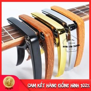 Capo Guitar Cao Cấp [ TẶNG PICK FENDER ] Acoustic 2 chức năng CP03