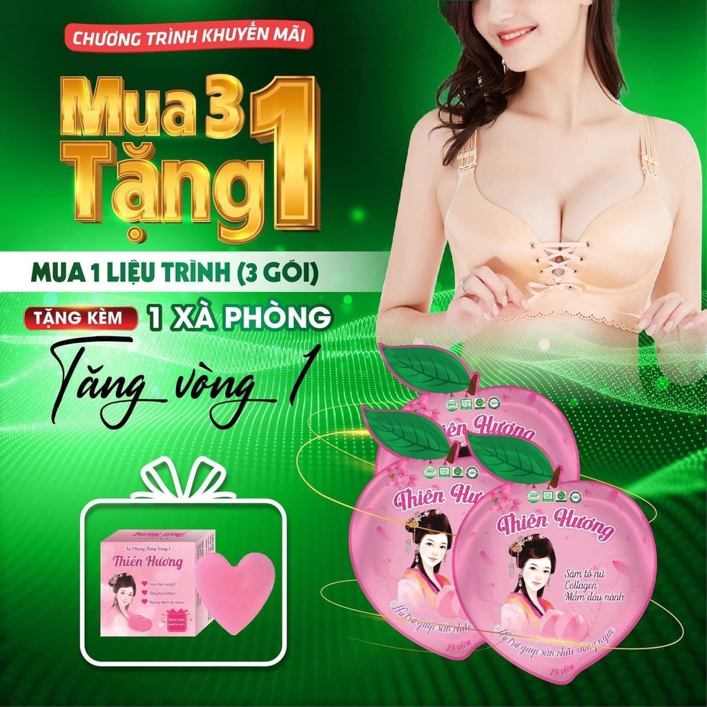 Kẹo thiên hương tăng vòng 1 mua 3 tặng 1 soap sẵn