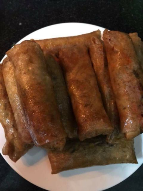 Cuốn chả ram Hà Tĩnh