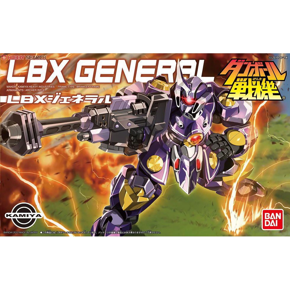 MÔ HÌNH LẮP RÁP HG LBX GENERAL
