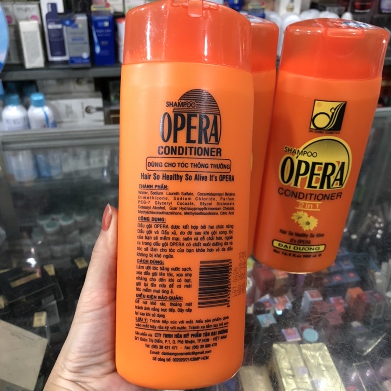 Dầu gội đầu Opera 2 trong 1 giảm gàu và rụng tóc 500ml
