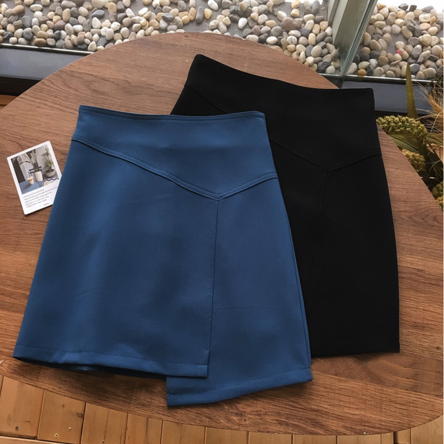 Chân váy chữ A ngắn Morva - Chân váy chữ A cạp cao chỉ chéo cao cấp | BigBuy360 - bigbuy360.vn