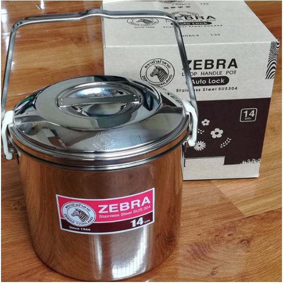 Camen inox 304 có quai  Zebra 151625  - 151624