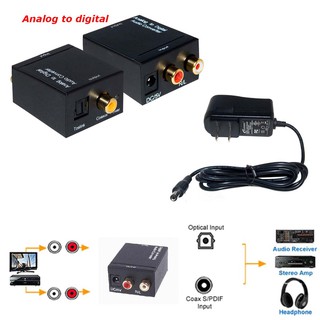 Thiết bị chuyển tín hiệu âm thanh từ Analog ra Digital, convert AV to SPDIF