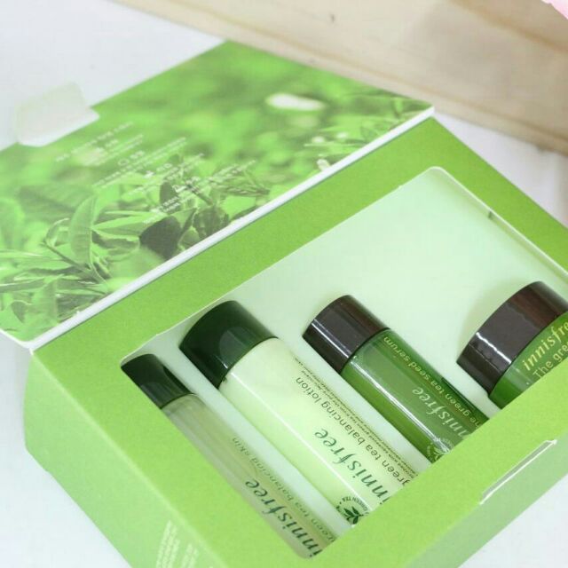 Bộ Dưỡng Da Trà Xanh Innisfree Green Tea Special Kit EX [ MẪU MỚI ] | BigBuy360 - bigbuy360.vn