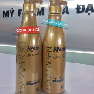 Dầu gội phục hồi Kami - siêu mềm mượt