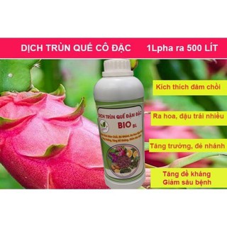 Dịch trùn quế đậm đặc chai 500ml/1000ml