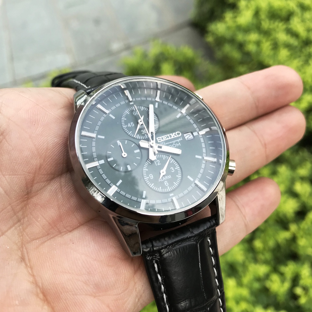 Đồng Hồ Nam Seiko dây da Authentic phong cách trẻ trung lịch lãm, BH 12 Tháng | BigBuy360 - bigbuy360.vn