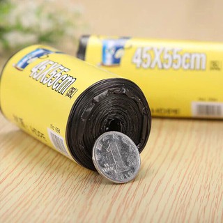 Túi đựng rác màu đen 45x55cm một cuộn 11 chiếc
